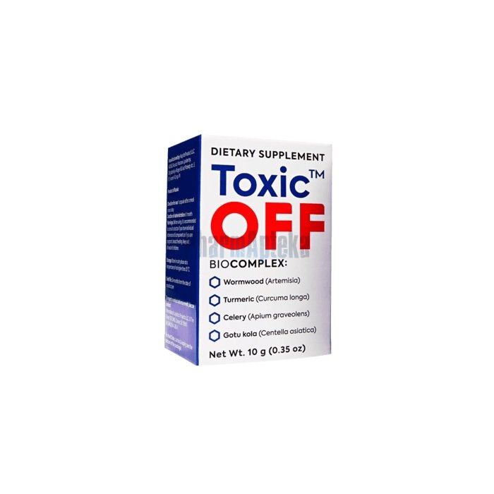 Toxic OFF ❖ parasite capsules ❖ in Patras