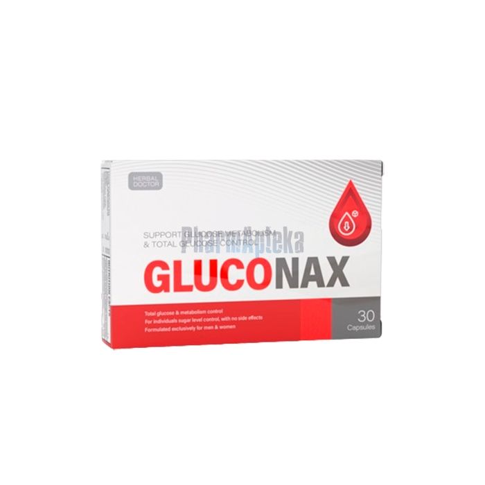 Gluconax caps ❖ means for normalizing sugar levels ❖ in Alicante