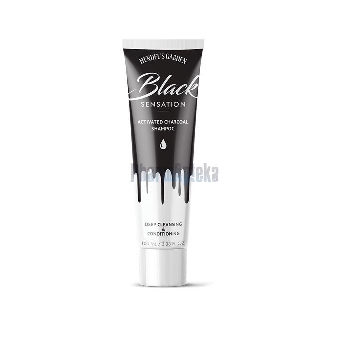 Black Sensation ❖ დეტოქს შამპუნი ბუნებრივი ინგრედიენტებით ❖ კასპში